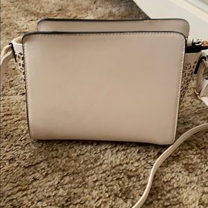Cream colored purse